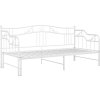 Rám vysouvací postele/pohovky kovový 90 x 200 cm [324765] (Barva Bílá)