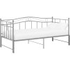 Rám vysouvací postele/pohovky kovový 90 x 200 cm [324784] (Barva Šedá)