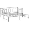 Rám vysouvací postele/pohovky kovový 90 x 200 cm [324784] (Barva Šedá)