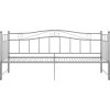 Rám vysouvací postele/pohovky kovový 90 x 200 cm [324784] (Barva Šedá)