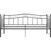 Rám vysouvací postele/pohovky kovový 90 x 200 cm [324784] (Barva Šedá)