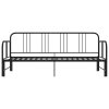 Rám vysouvací postele/pohovky kovový 90 x 200 cm [324752] (Barva Černá)