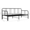 Rám vysouvací postele/pohovky kovový 90 x 200 cm [324752] (Barva Černá)