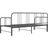 Rám vysouvací postele/pohovky kovový 90 x 200 cm [324752] (Barva Černá)