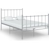 Rám postele kov 120 x 200 cm [324953] (Barva Bílá)