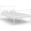 Rám postele kov 120 x 200 cm [324953] (Barva Bílá)
