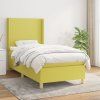 Box spring postel s matrací 90x190 cm textil [3131795] (Barva Černá)