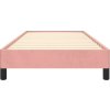 Rám postele bez matrace 100 x 200 cm samet [346963] (Barva Růžová)