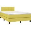 Box spring postel s matrací 120x200 cm textil [3140043] (Barva Černá)
