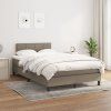 Box spring postel s matrací 120x200 cm textil [3140043] (Barva Černá)
