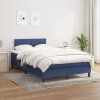 Box spring postel s matrací 120x200 cm textil [3140043] (Barva Černá)
