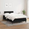 Box spring postel s matrací 120x200 cm textil [3140043] (Barva Černá)