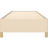 Rám postele bez matrace 100x200 cm textil [347146] (Barva Krémová)