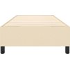 Rám postele s boxspringem 100x200 cm textil [3120843] (Barva Krémová)