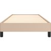 Rám postele 90 x 200 cm umělá kůže [346885] (Barva Cappuccino)