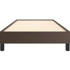 Rám postele 90 x 200 cm umělá kůže [346885] (Barva Cappuccino)