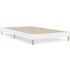 Rám postele bez matrace 90 x 190 cm kompozitní dřevo [832093] (Barva Bílá)