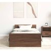 Rám postele 100 x 200 cm kompozitní dřevo [835938] (Barva Hnědý dub)