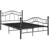 Rám postele kov 120 x 200 cm [324994] (Barva Černá)