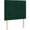 Box spring postel s matrací 90x190 cm samet [3132651] (Barva Světle šedá)