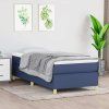 Rám postele s boxspringem 90 x 190 cm textil [3120927] (Barva Modrá)