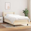 Box spring postel s matrací 80 x 200 cm textil [3129591] (Barva Modrá)