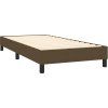 Box spring postel s matrací 80 x 200 cm textil [3129591] (Barva Modrá)
