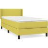 Box spring postel s matrací 80 x 200 cm textil [3129591] (Barva Modrá)