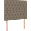 Box spring postel s matrací 90x200 cm textil [3137369] (Barva Taupe)