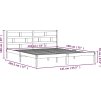 Rám postele 135 x 190 cm Double masivní dřevo [3101194] (Barva Bílá)