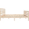 Rám postele masivní borovice 120 x 200 cm [3101278] (Barva Přírodní)