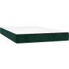 Box spring postel s matrací 120 x 200 cm samet [3137893] (Barva Světle šedá)