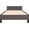 Rám postele s čelem bez matrace 100x200 cm [347488] (Barva Cappuccino)