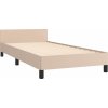 Rám postele s čelem bez matrace 100x200 cm [347488] (Barva Cappuccino)