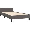 Rám postele s čelem bez matrace 90x200 cm [347481] (Barva Šedá)