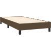 Box spring postel s matrací 90x190 cm textil [3129998] (Barva Krémová)
