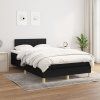 Box spring postel s matrací 120x200 cm textil [3140764] (Barva Tmavě hnědá)