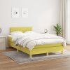 Box spring postel s matrací 120x200 cm textil [3140764] (Barva Tmavě hnědá)