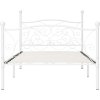 Rám postele kov 90 x 200 cm [284454] (Barva Černá)