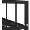Rám postele kov 120 x 200 cm [284570] (Barva Černá)