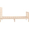 Rám postele masivní borovice 90 x 200 cm [3107601] (Barva medová hnědá)