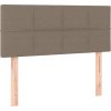 Box spring postel s matrací 80 x 200 cm textil [3129669] (Barva Taupe)