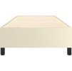 Rám postele s boxspringem 100 x 200 cm umělá kůže [3121030] (Barva Bílá)