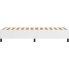 Rám postele s boxspringem 100 x 200 cm umělá kůže [3121030] (Barva Bílá)
