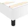 Rám postele s boxspringem 100 x 200 cm umělá kůže [3121030] (Barva Bílá)