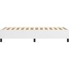 Rám postele s boxspringem 90 x 190 cm umělá kůže [3121018] (Barva Bílá)