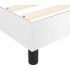 Rám postele s boxspringem 90 x 190 cm umělá kůže [3121018] (Barva Bílá)