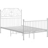 Rám postele kov 120 x 200 cm [324849] (Barva Šedá)