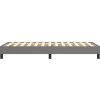 Rám postele s boxspringem 100x200 cm textil [3120495] (Barva Tmavě hnědá)