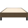 Rám postele s boxspringem 100x200 cm textil [3120495] (Barva Tmavě hnědá)